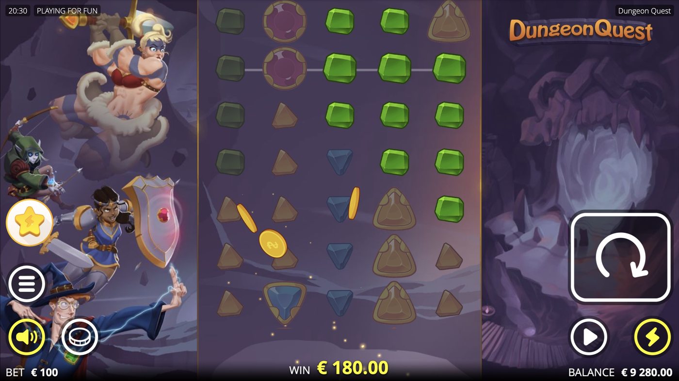 Dungeon Quest: image of winning
