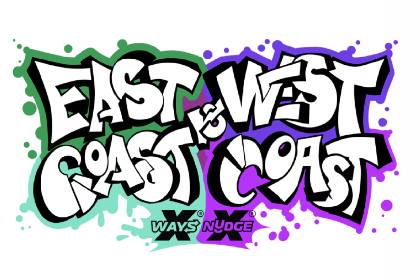 East Coast vs West Coast Online Slot Logo