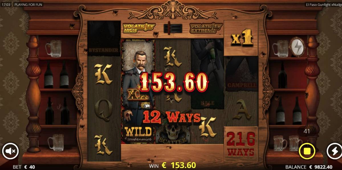 El Paso Gunfight xNudge: image of winning