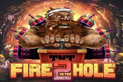 Fire in the Hole 2 Online Slot Logo