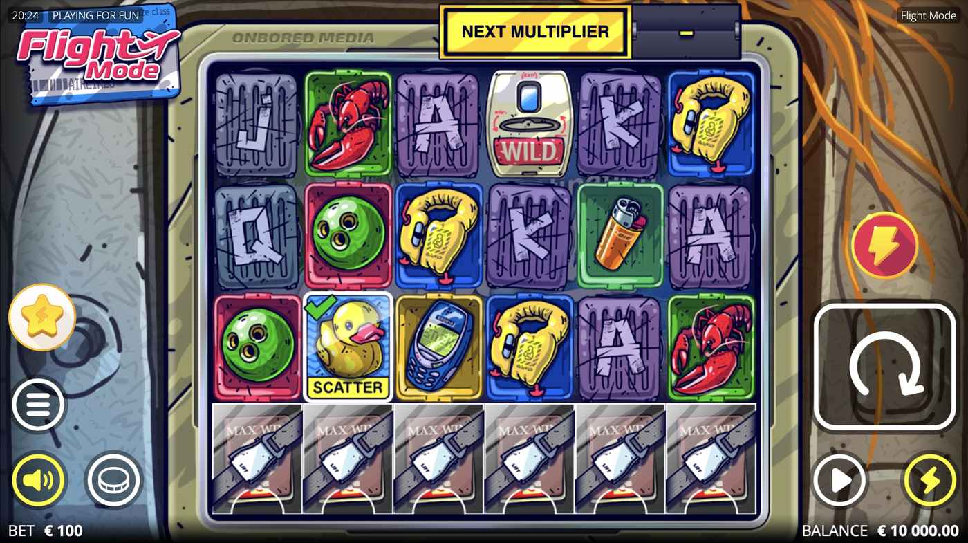 Flight Mode: image of main menu