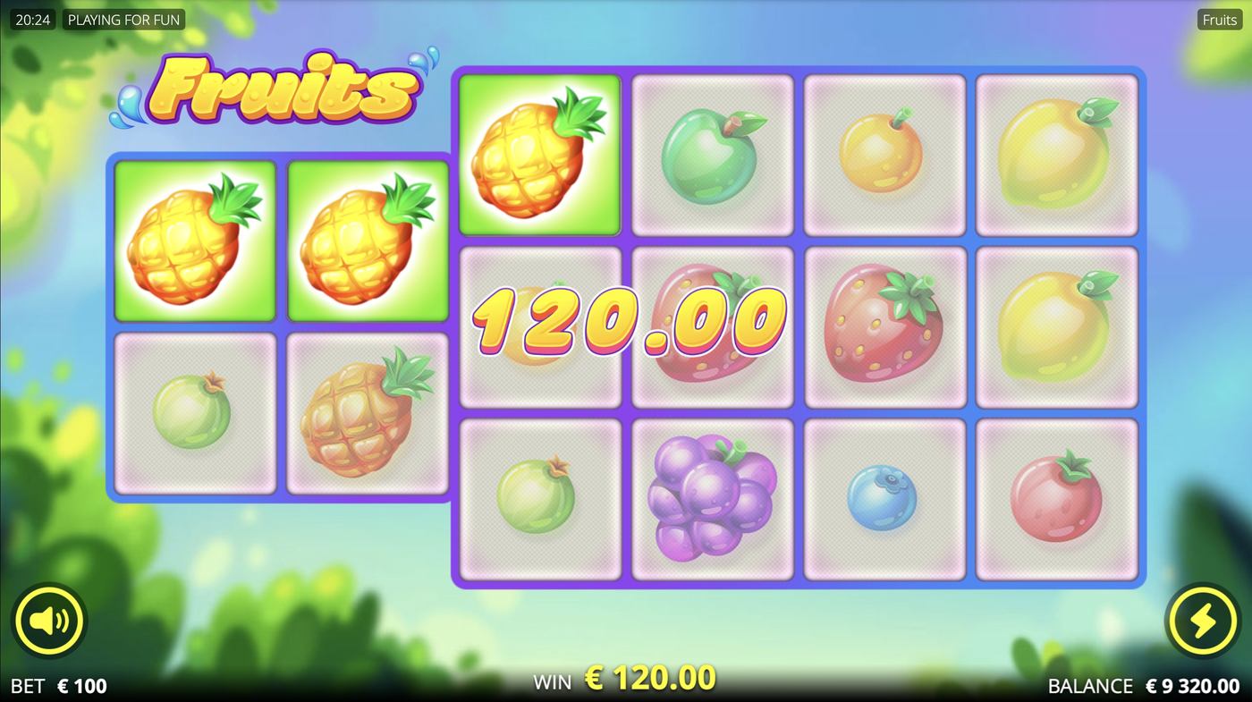 Fruits: image of winning