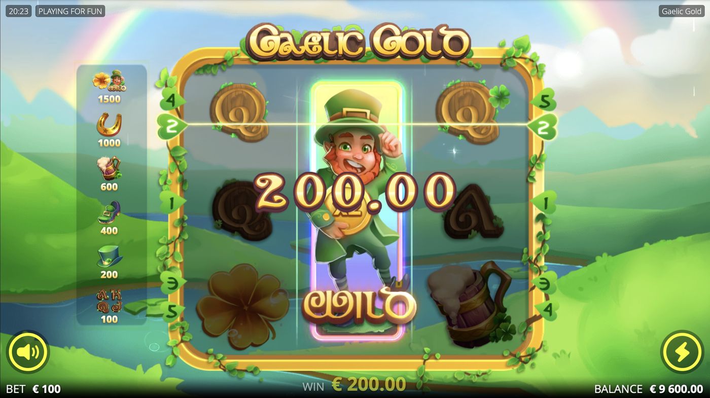 Gaelic Gold: image of winning