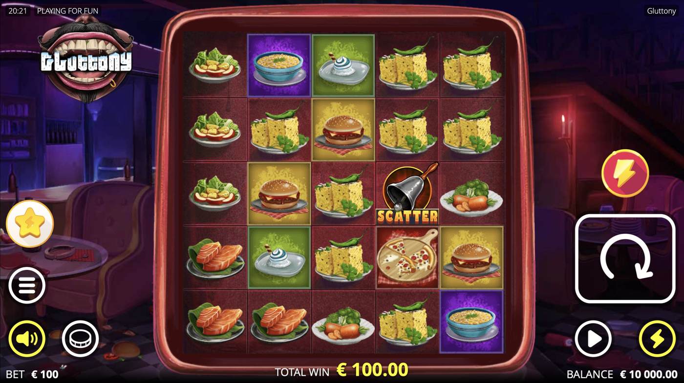 Gluttony: image of winning