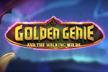 Golden Genie And The Walking Wilds Online Slot Logo