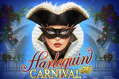Harlequin Carnival Online Slot Logo
