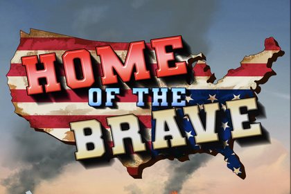 Home of the Brave Online Slot Logo