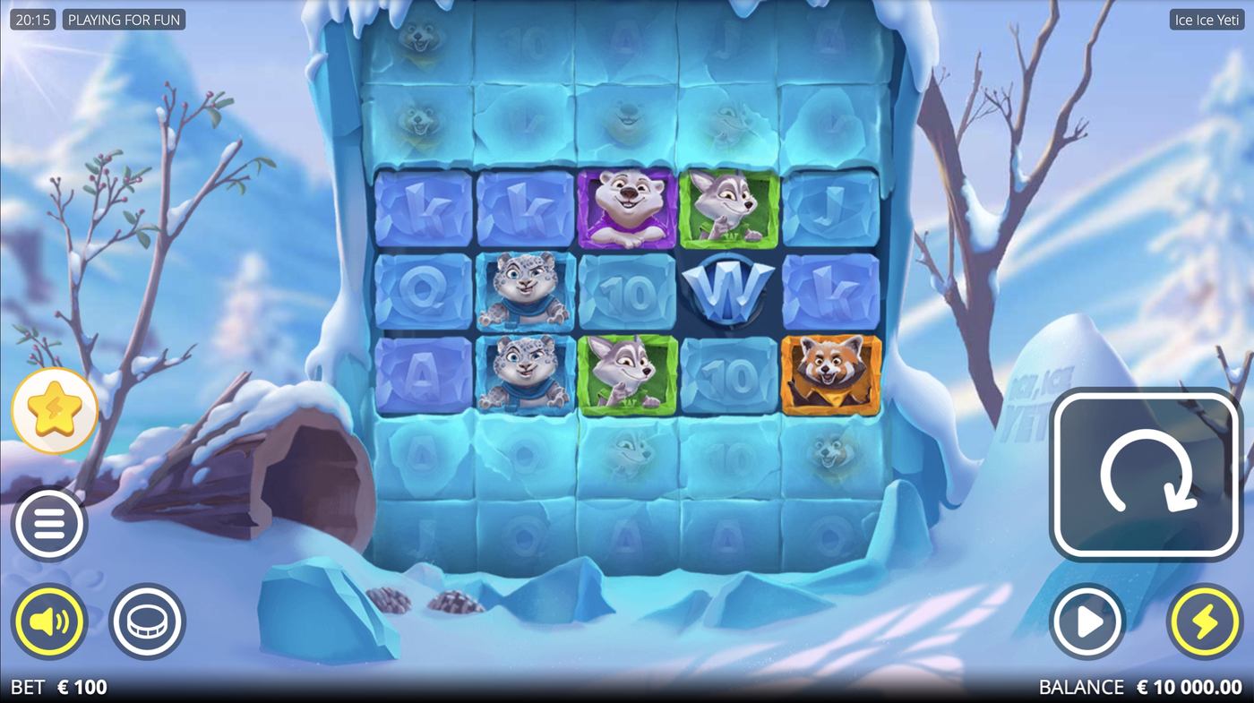 Ice Ice Yeti: image of main menu