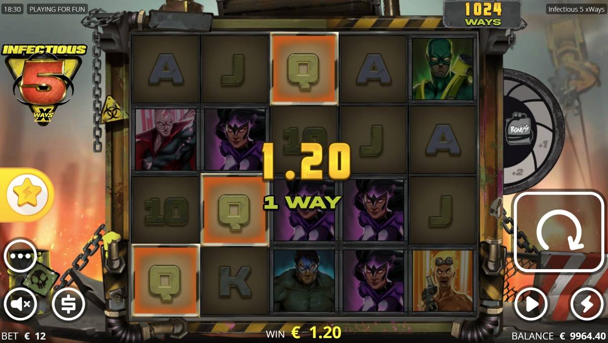 Infectious 5 xWays: image of winning