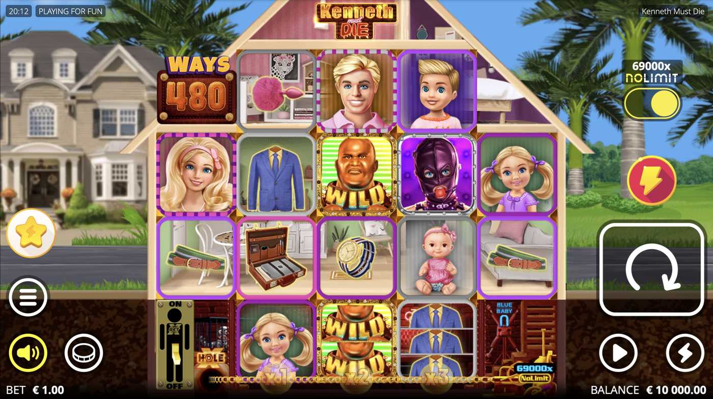 Kenneth Must Die: image of main menu