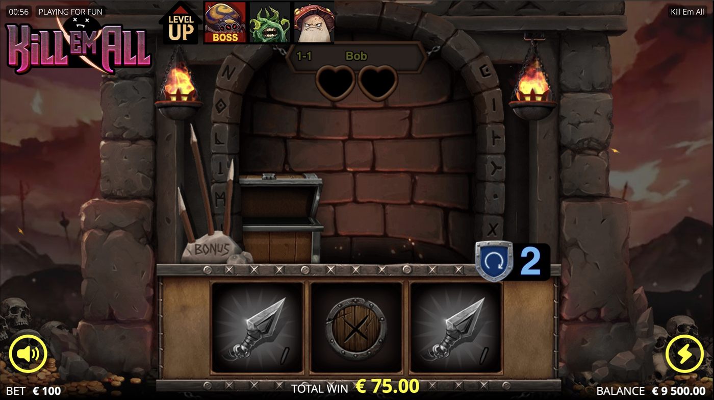 Kill Em All: image of winning