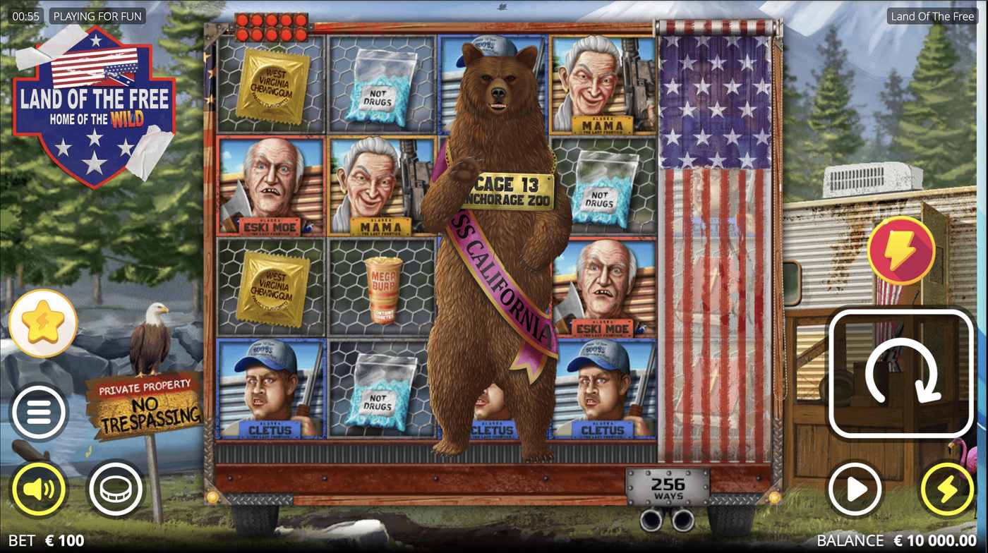 Land Of The Free: image of main menu