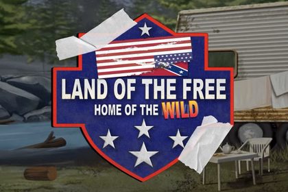 Land Of The Free Online Slot Logo