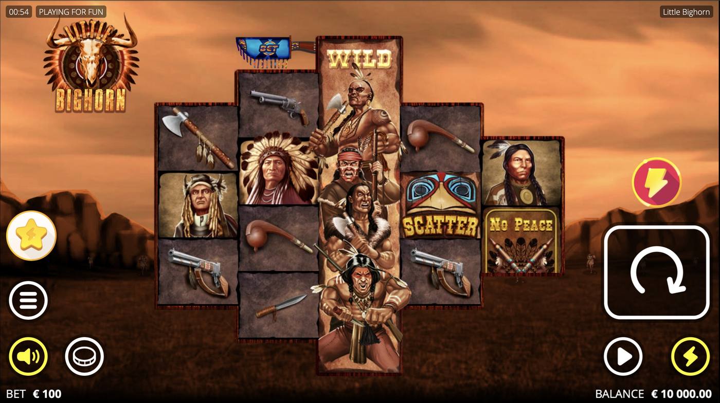 Little Bighorn: image of main menu