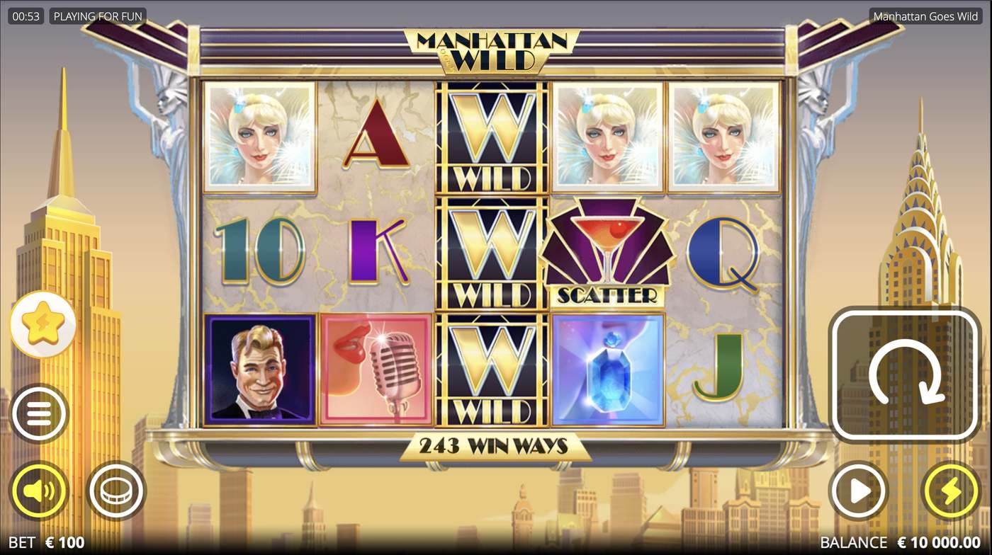 Manhattan Goes Wild: image of main menu