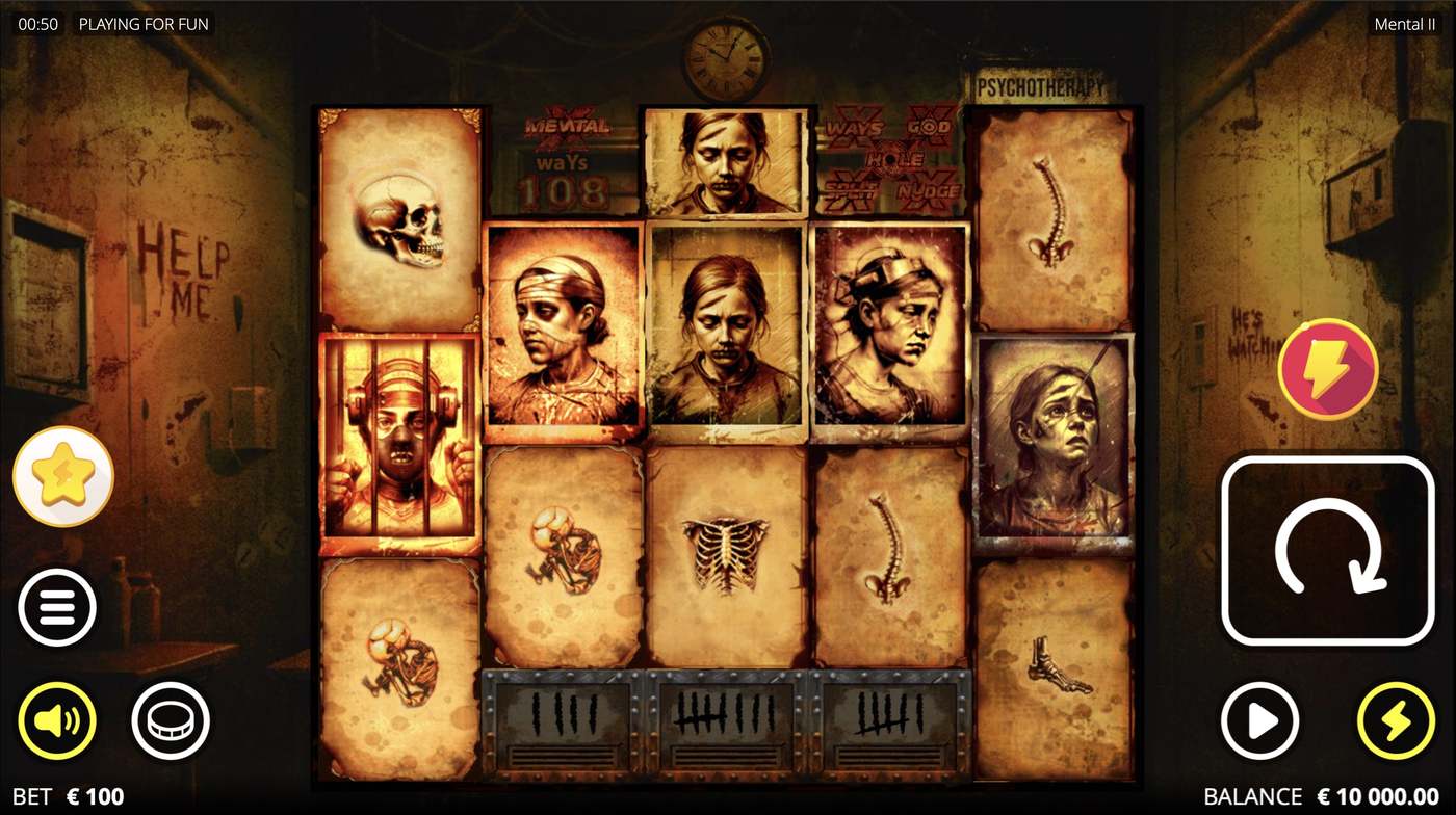 Mental II: image of main menu