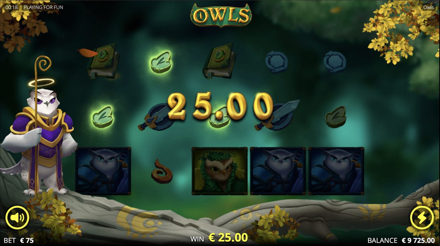 Owls: image of winning