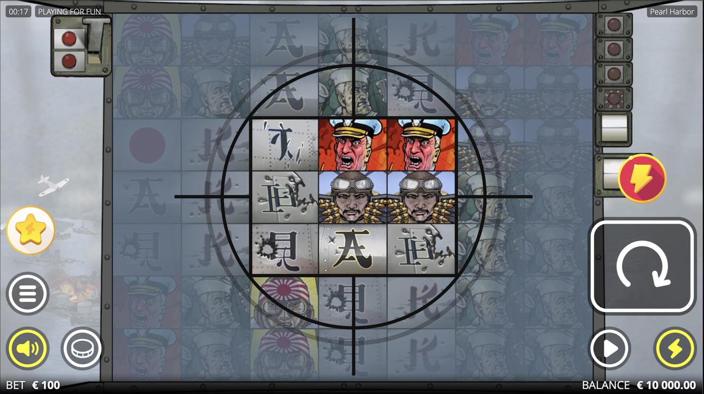 Pearl Harbor: image of main menu