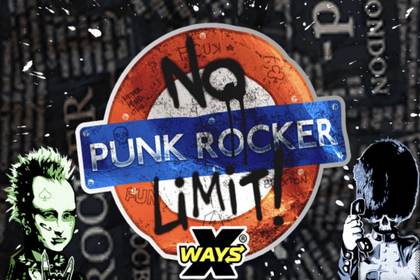 Punk Rocker Online Slot Logo