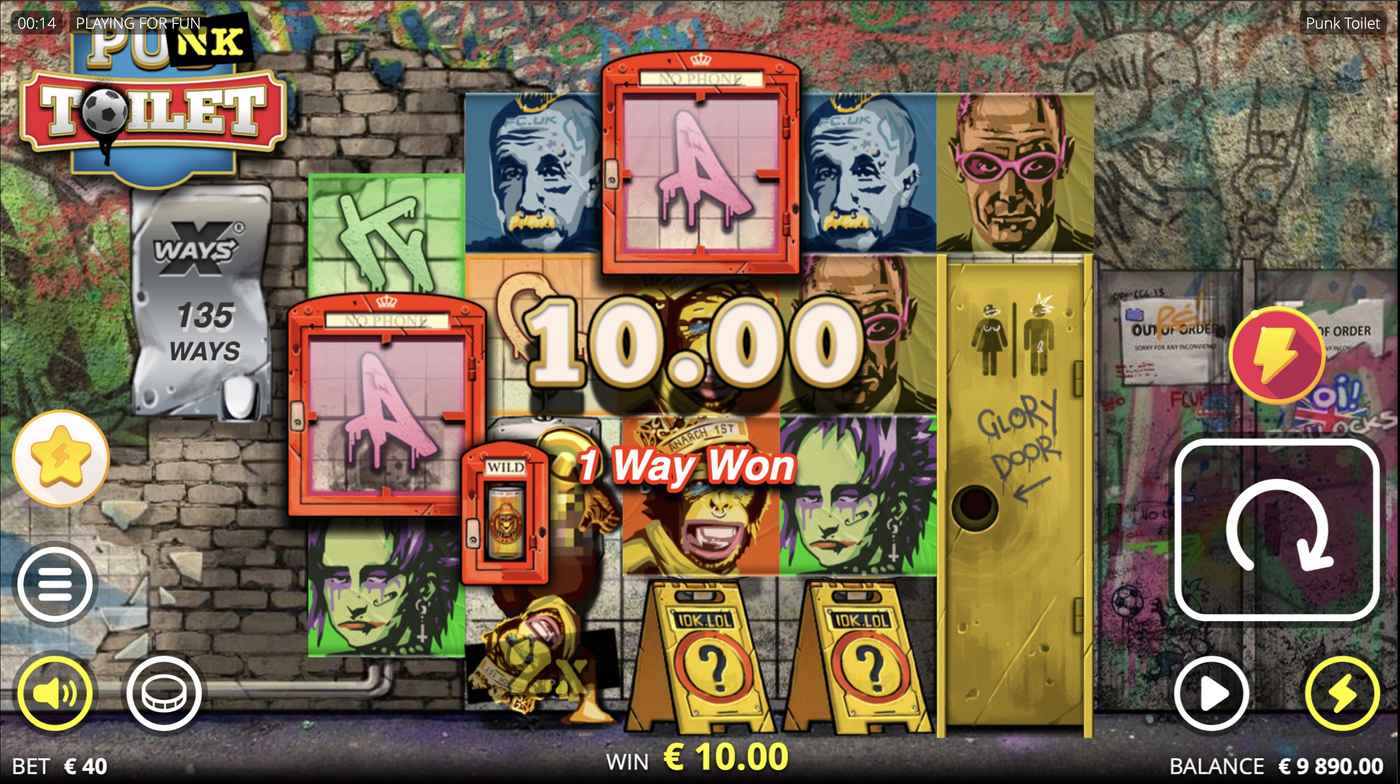 Punk Toilet: image of winning