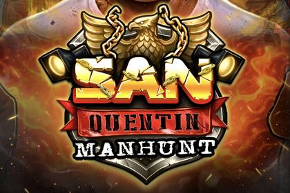 San Quentin Manhunt Online Slot Logo