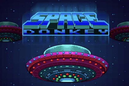Space Donkey Online Slot Logo