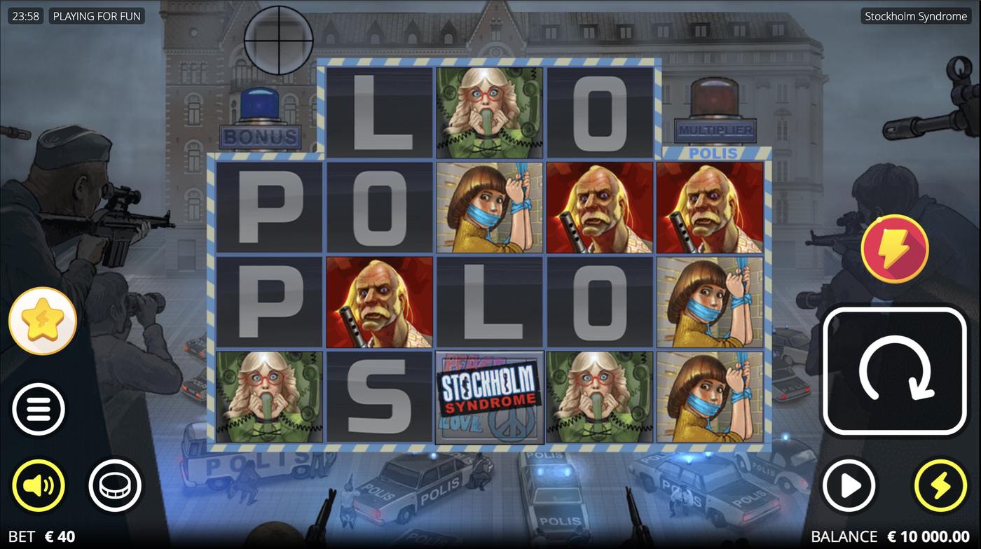 Stockholm Syndrome: image of main menu