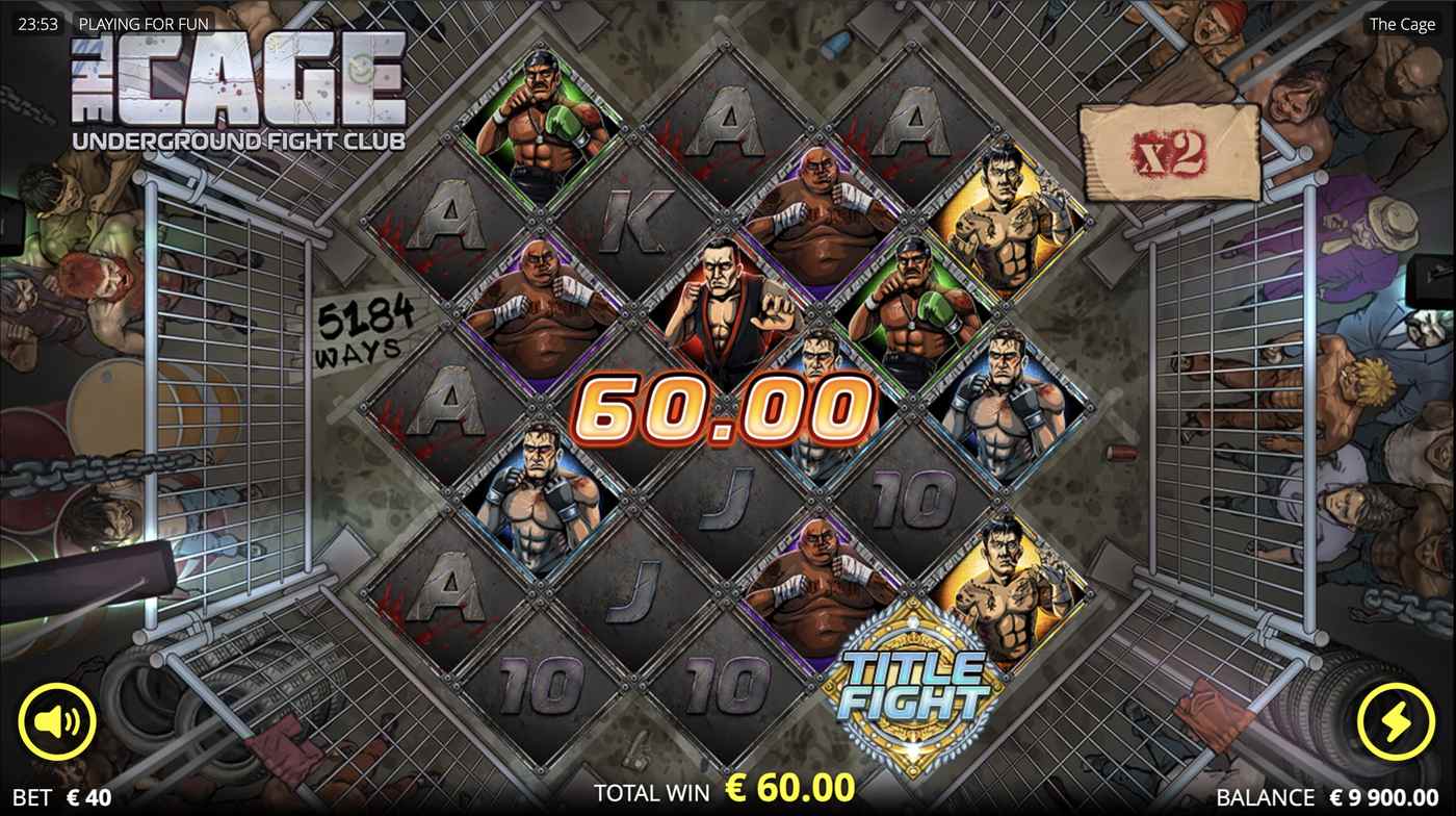 The Cage: image of winning