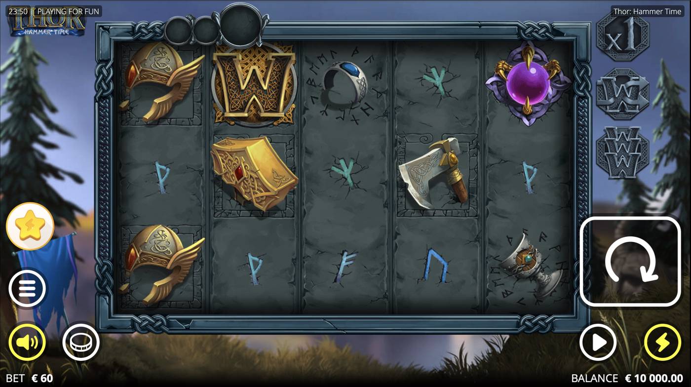 Thor Hammer Time: image of main menu