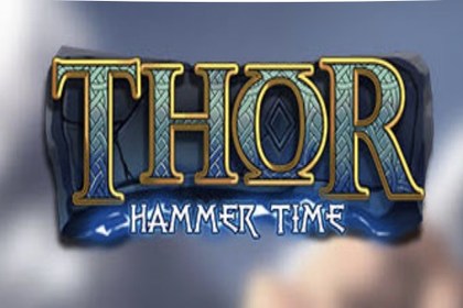 Thor Hammer Time Online Slot Logo