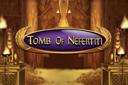 Tomb of Nefertiti Online Slot Logo