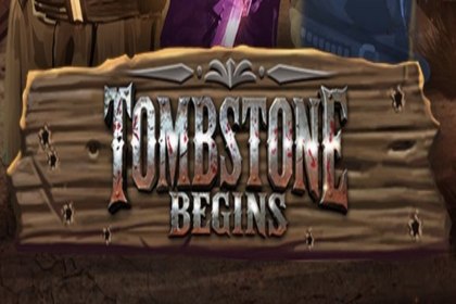 Tombstone Begins Online Slot Logo