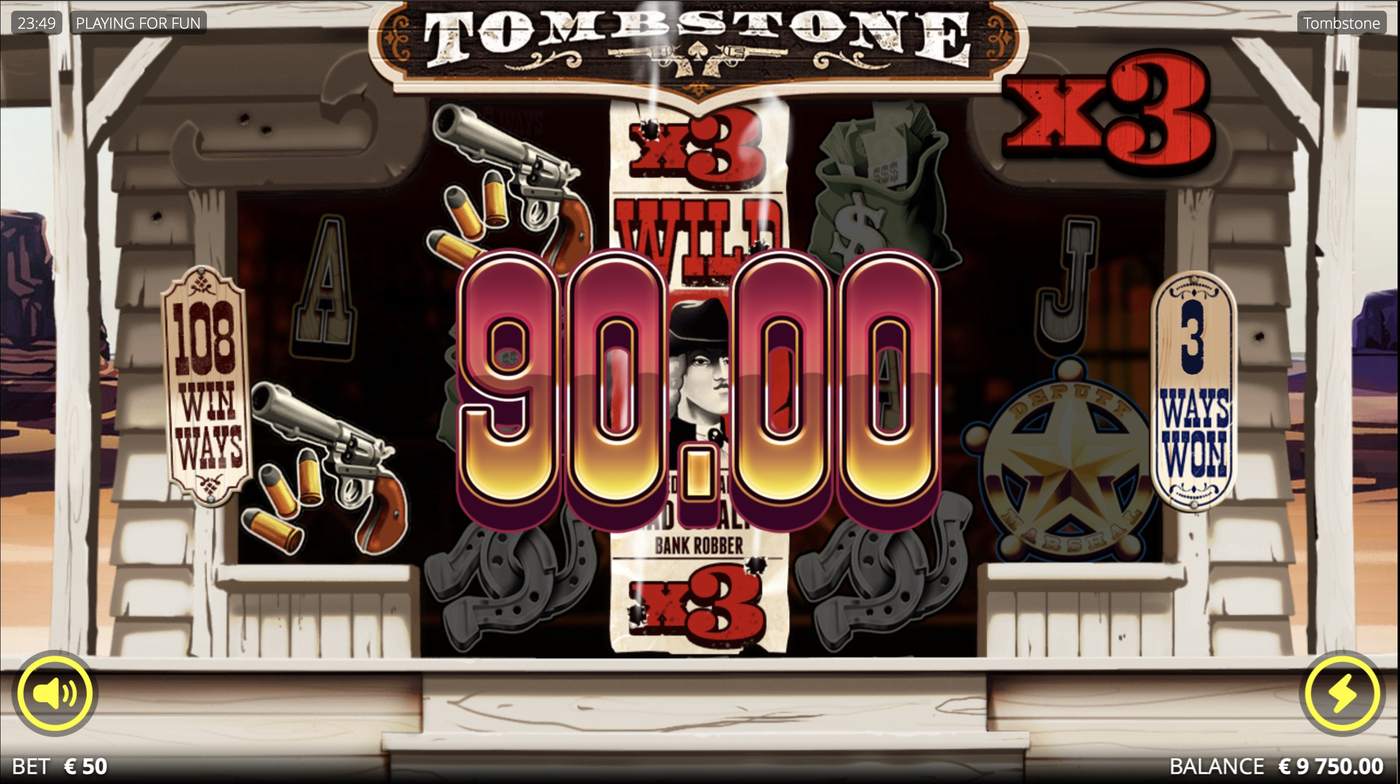 Tombstone: image of winning