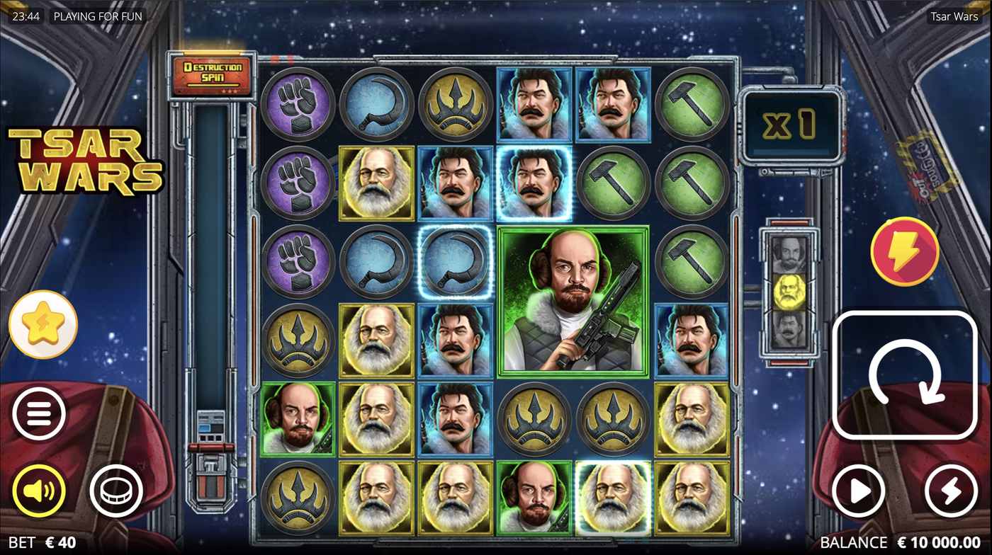 Tsar Wars: image of main menu