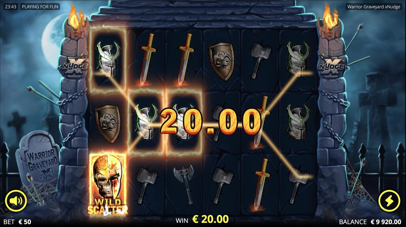 Warrior Graveyard xNudge: image of winning