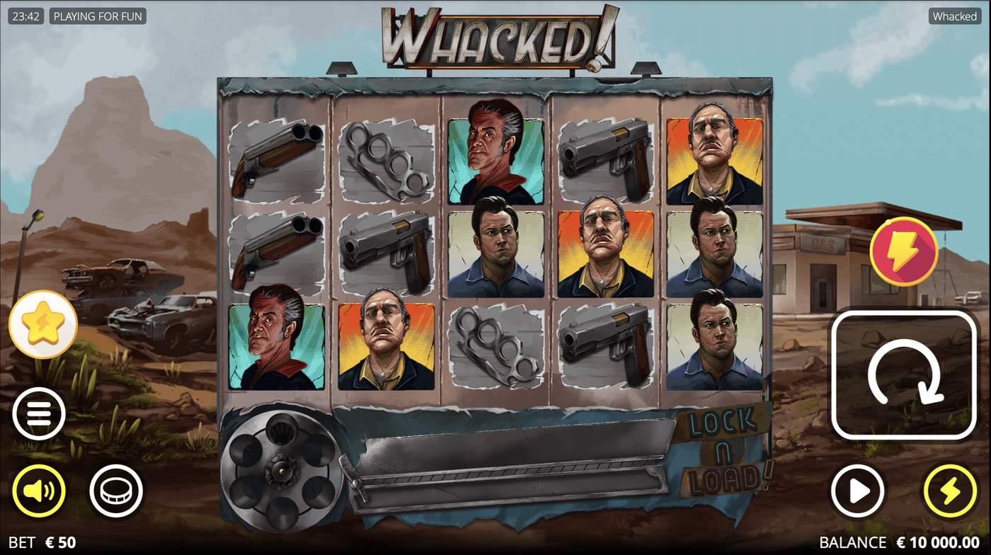 Whacked!: image of main menu