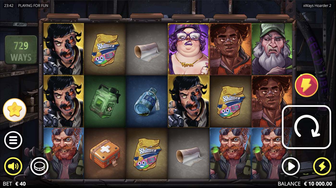 xWays Hoarder 2: image of main menu