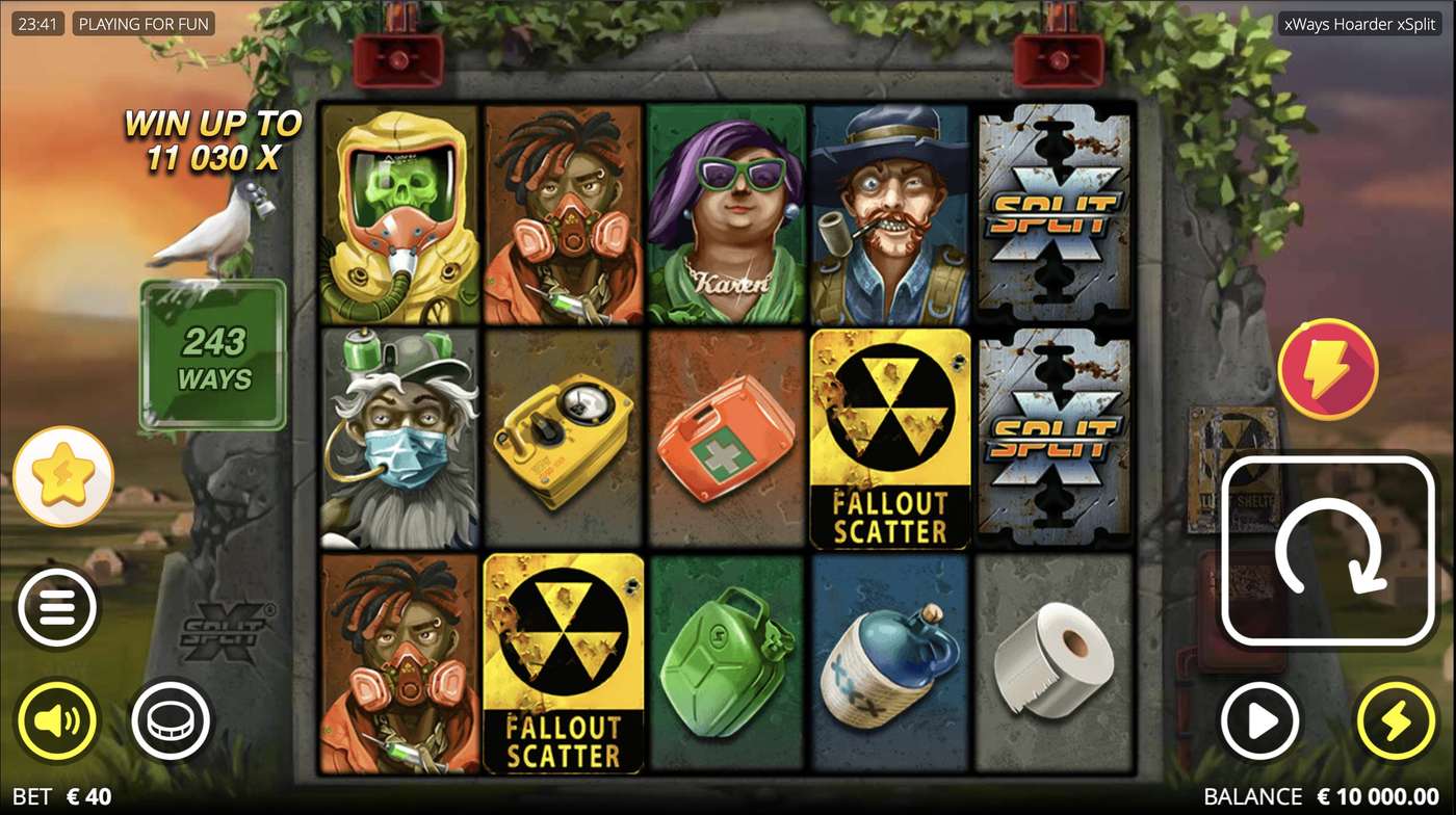 xWays Hoarder xSplit: image of main menu