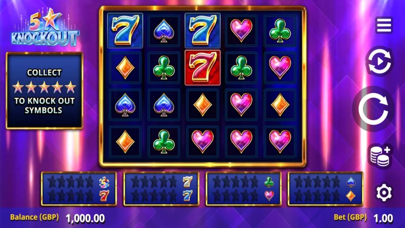 5 Star Knockout: image of main menu