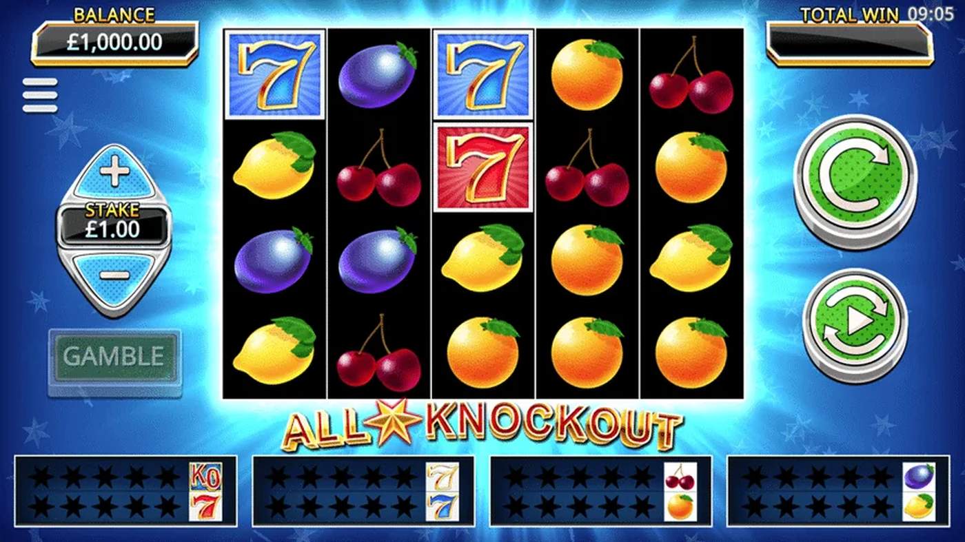 All Star Knockout: image of main menu