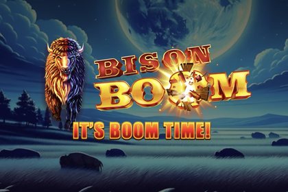 Bison Boom Online Slot Logo