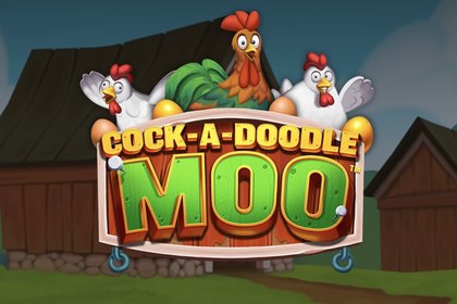 Cock A Doodle Moo Online Slot Logo
