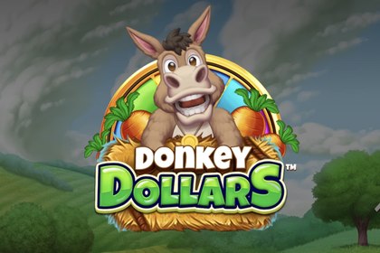 Donkey Dollars Online Slot Logo