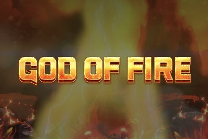 God of Fire Online Slot Logo