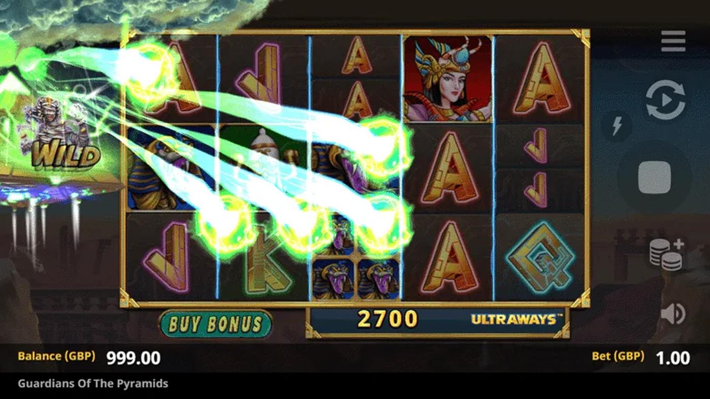 Guardians of the Pyramids: image of main menu