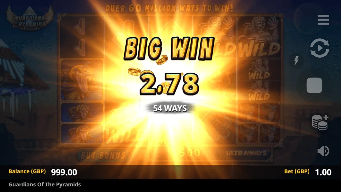 Guardians of the Pyramids: image of winning
