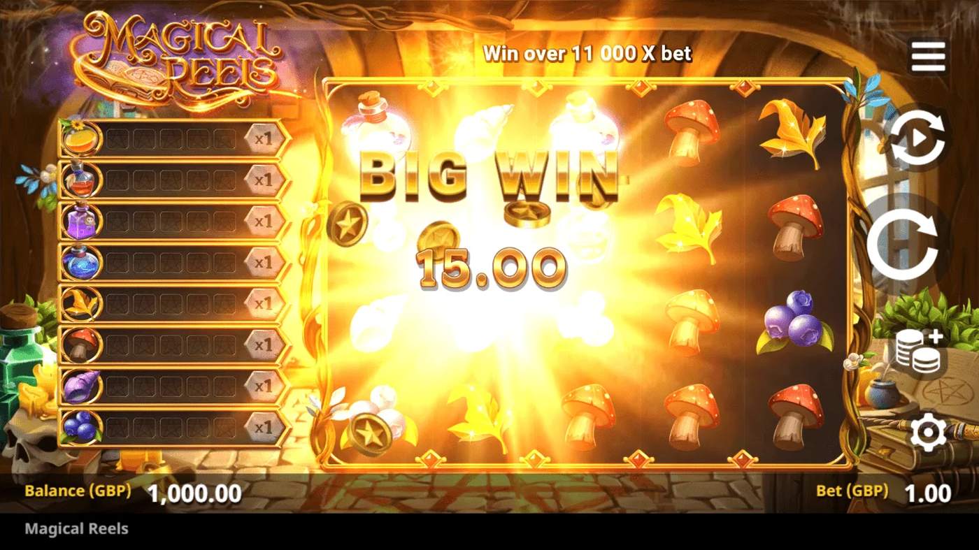 Magical Reels: image of winning