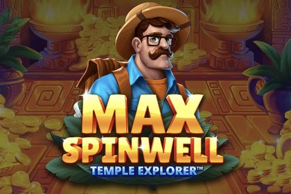 Max Spinwell: Temple Explorer Online Slot Logo