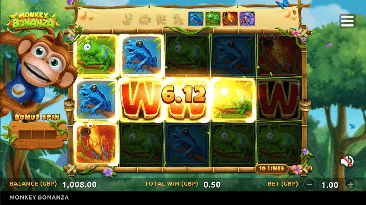 Monkey Bonanza: image of winning