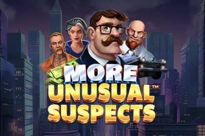 More Unusual Suspects Online Slot Logo